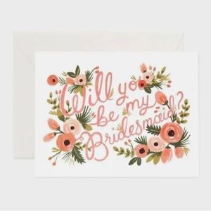 Rifle Paper Co. - Set of 8 Will You Be My Bridesmaid Cards